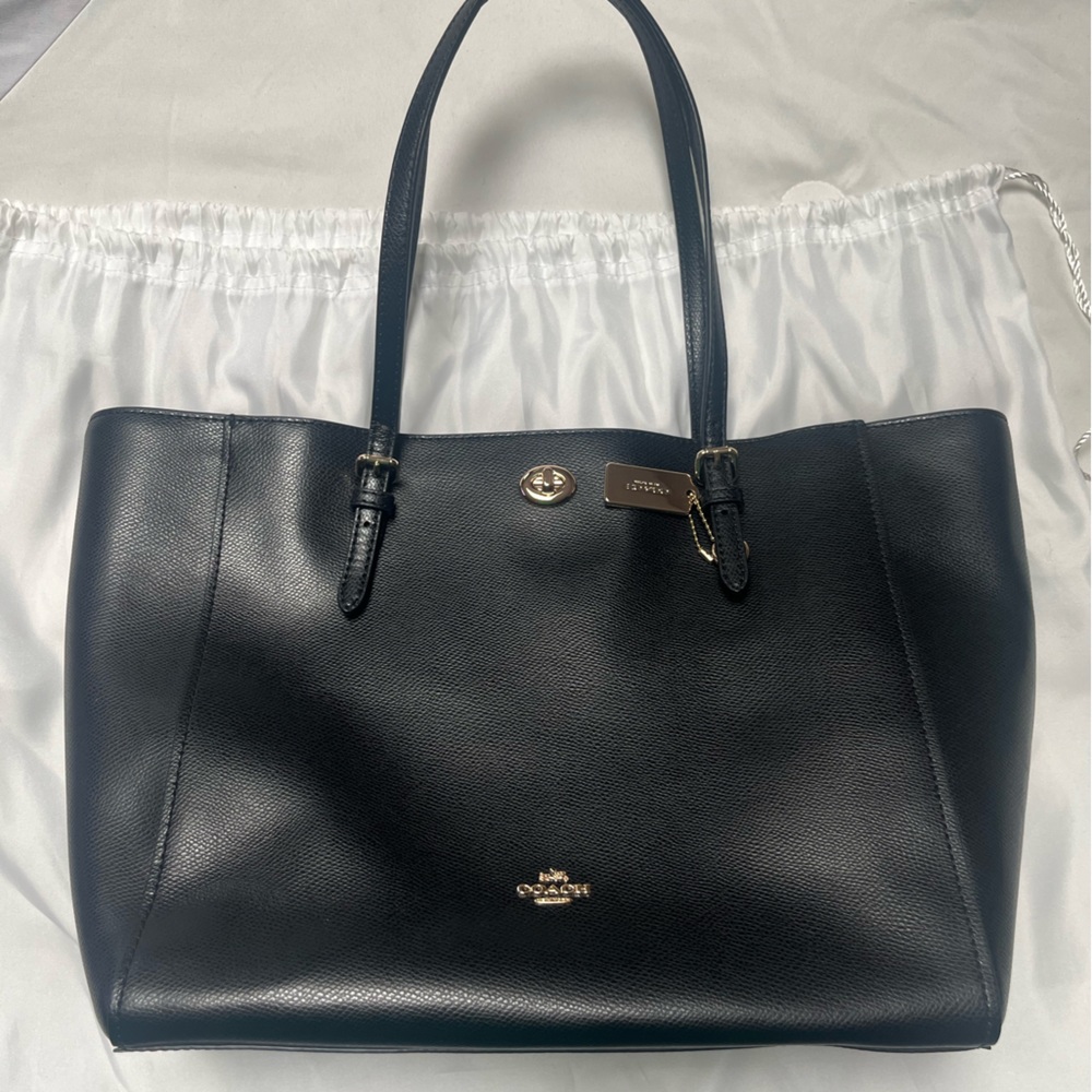 Coach Turnlock Tote